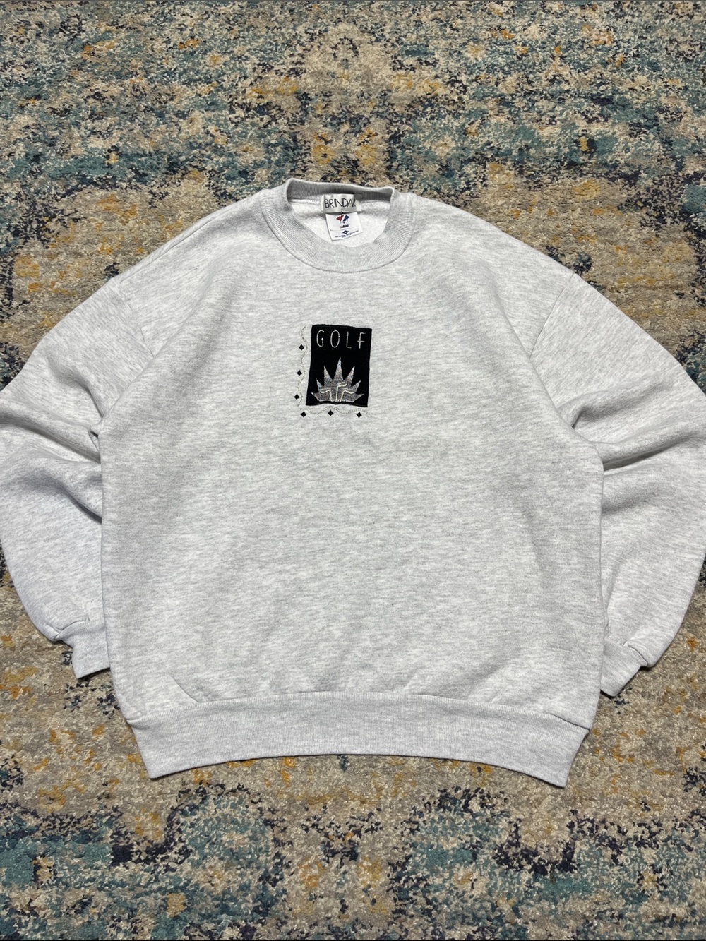 VTG Brindar Golf Sweatshirt Size L